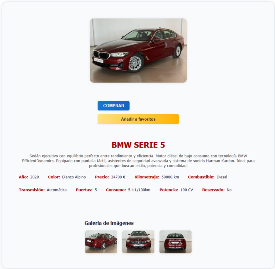 Ficha de coche